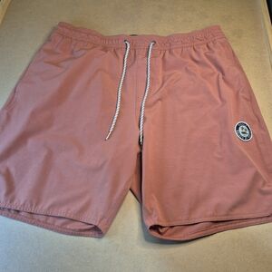 VISSLA Dusty Orange Men's Hybrid Shorts 3281/394
